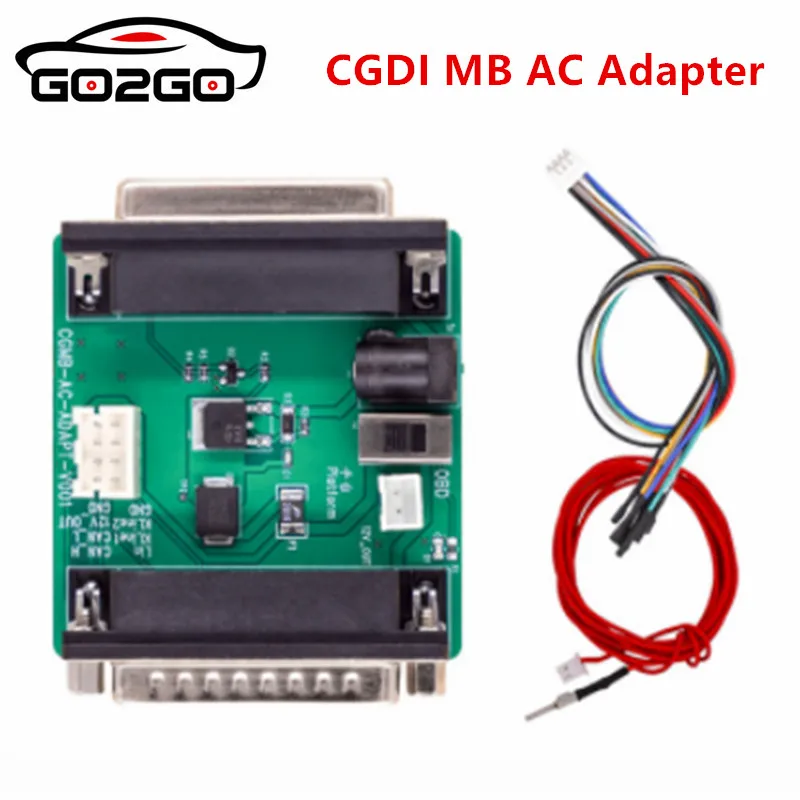 Адаптер переменного тока CGDI MB для сбора данных работает с Mercedes W164 W204 W221 W209 W246 W251