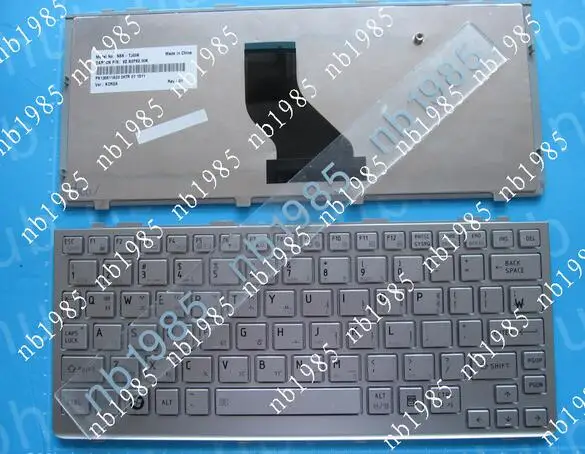 Клавиатура для Toshiba NB200 NB250 NB255 NB300 NB305 NB500 NB520 NB510 NB550D Portege T110 T115 Чешский/французский/США/русский/корейский