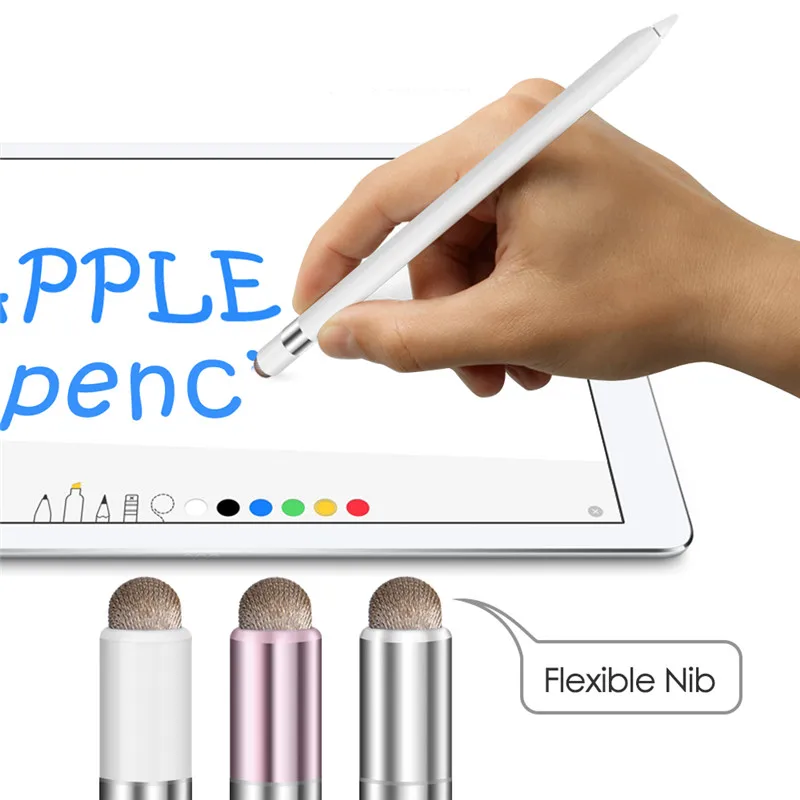 (6 PACK) For Apple Pencil Cap Holder Nib Case Soft Silicone Protective Cover Anti-Lost Connector Tether Adapter |