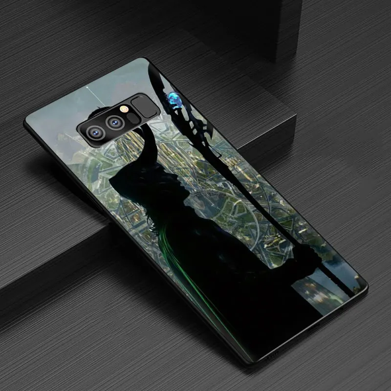 Marvel The Avengers Hero Локи, Тор, мягкий чехол для телефона samsung Galaxy M10 20 30 S6 7 Edge S8 9 10 Plus Note 10 8 9