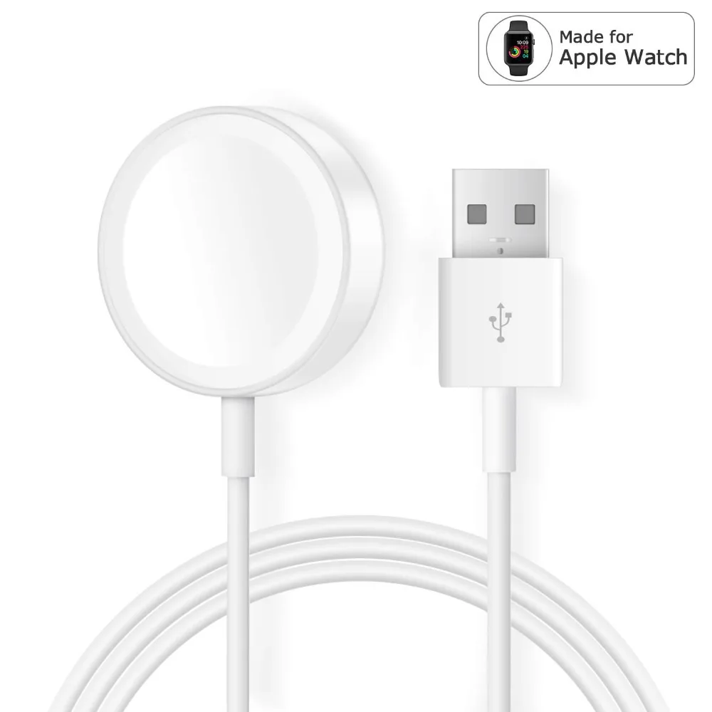 Магнитное зарядное устройство для Apple Watch USB Беспроводная зарядка 38 мм и 42 i Series 4 3 2