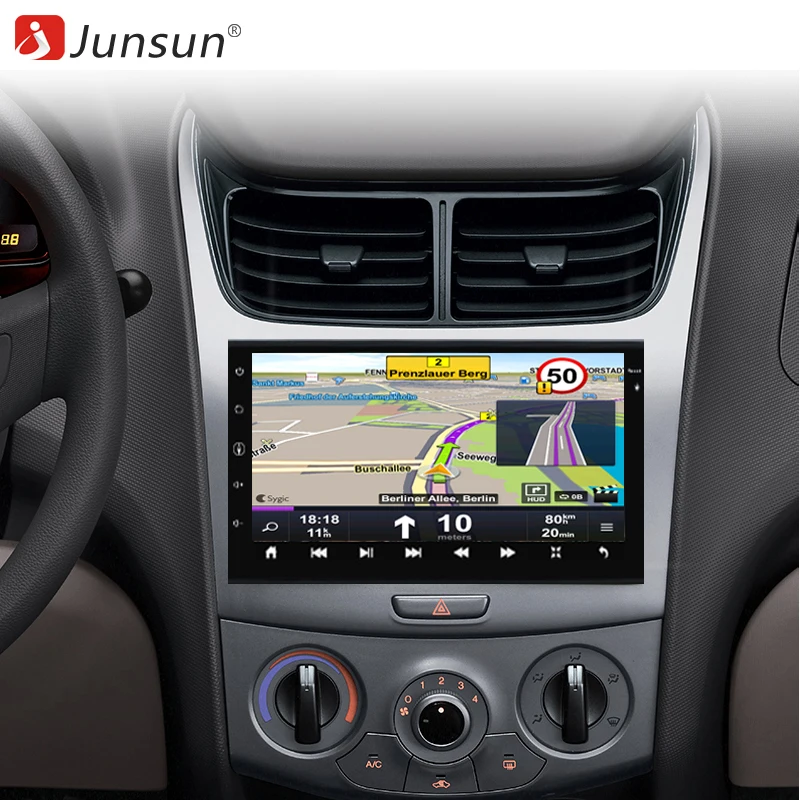 Junsun 7 &quot2 DIN Android 6.0 dvd плеер автомобиля Радио стерео видео 1024*600 Авторадио GPS
