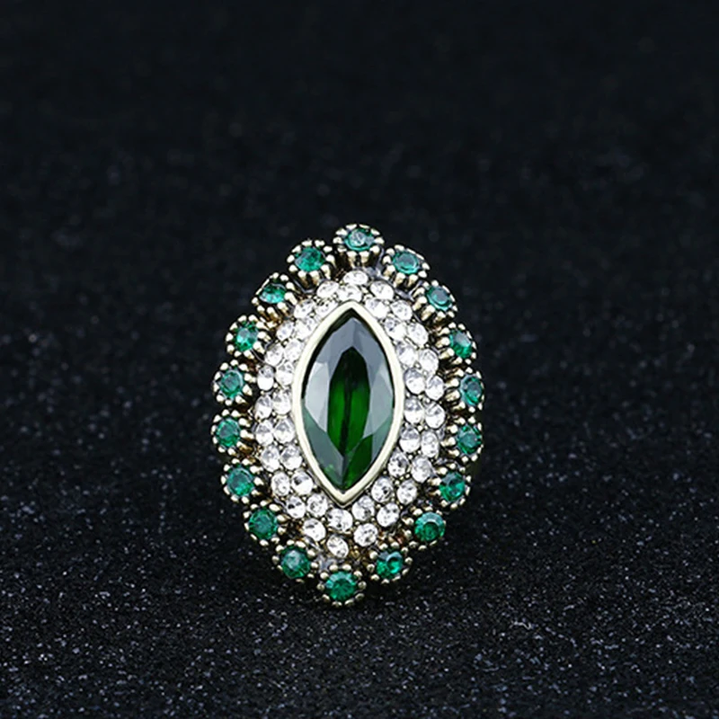 Blucome специальный дизайн турецкие цветочные ювелирные наборы Зеленые капли воды