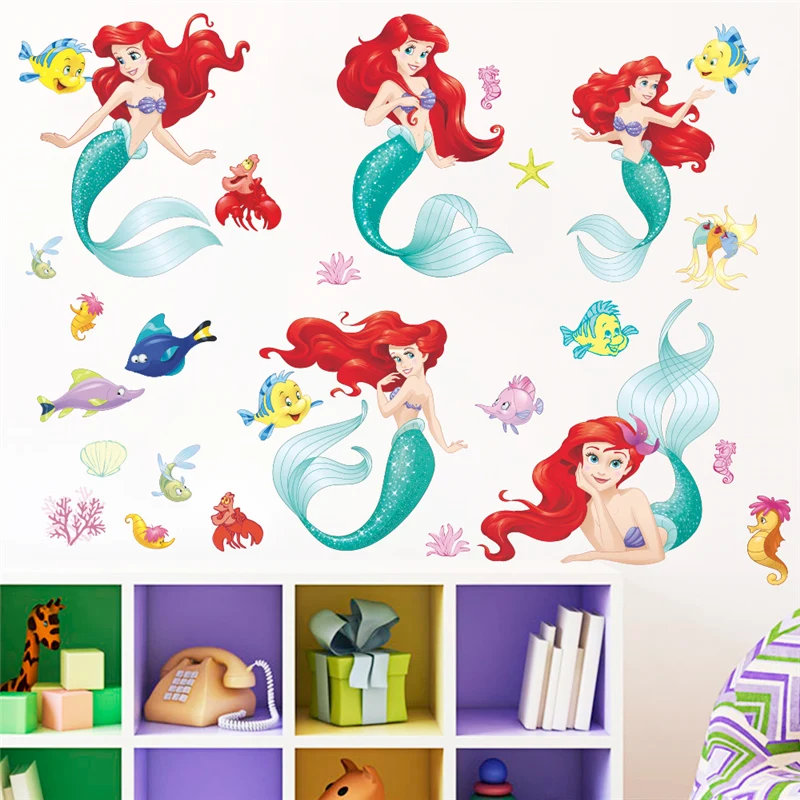 

Настенные наклейки Disney Princess Sofia Mickey Mermaid для детей