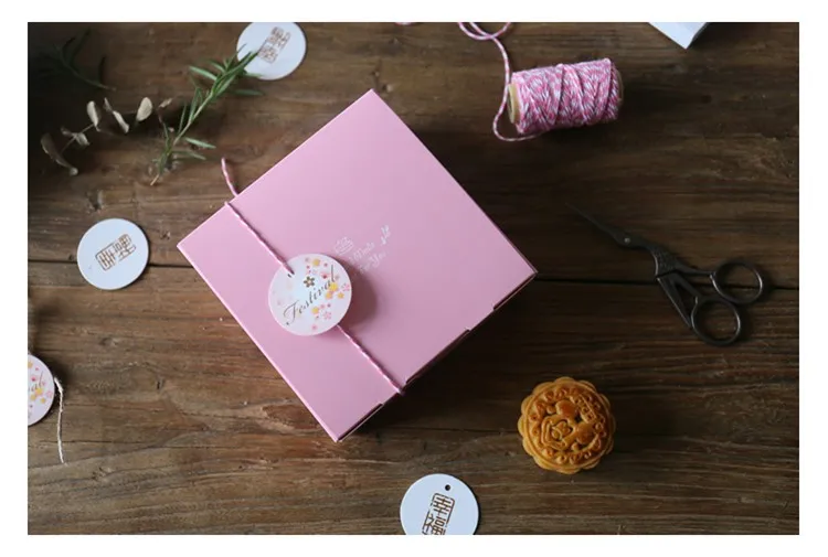 100 шт. бумажные коробки для пищевых продуктов 14 х14х5 см | Дом и сад