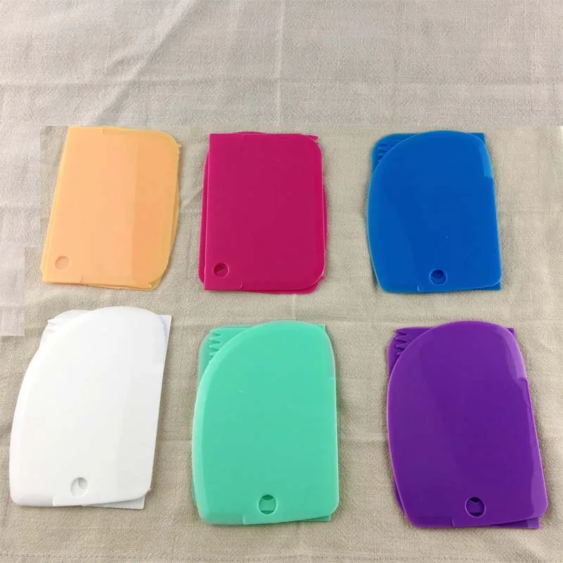 3PCS/Set Hot Sale High Quality Multifunctional Irregular Teeth Edge DIY Cream Smooth Scraper Dough Set Cake Mold Tools | Дом и сад