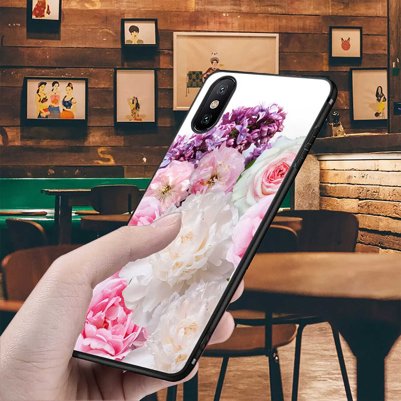 Мягкий силиконовый чехол для iPhone 11 Pro XS Max XR X 6 6S 7 8 Plus 5 5S SE 10 Black Cover | Мобильные