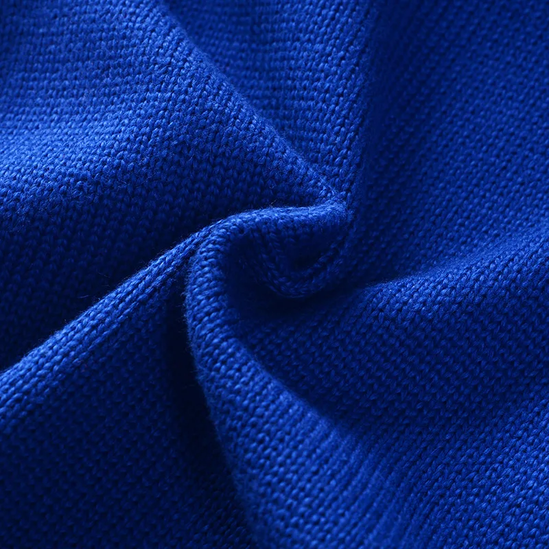 Однотонные элегантные теплые свитера для мальчиков вязаный детский пуловер с