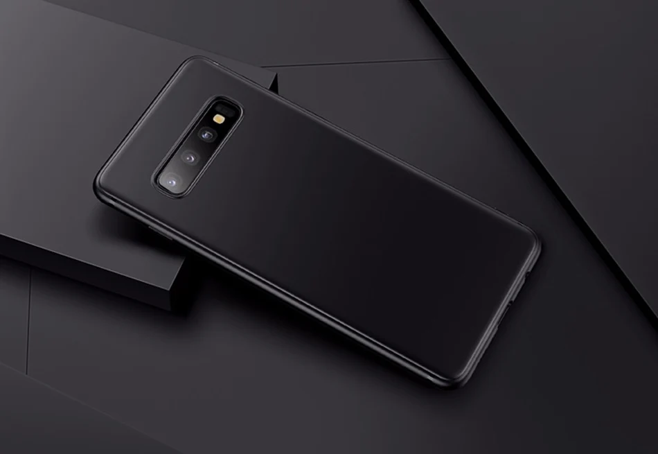 CAPSSICUM Ультратонкий Мягкий матовый чехол для samsung S10 S10 PLUS S10E чехол s TPU Гибкая тонкая задняя крышка S10 S10PLUS S10E