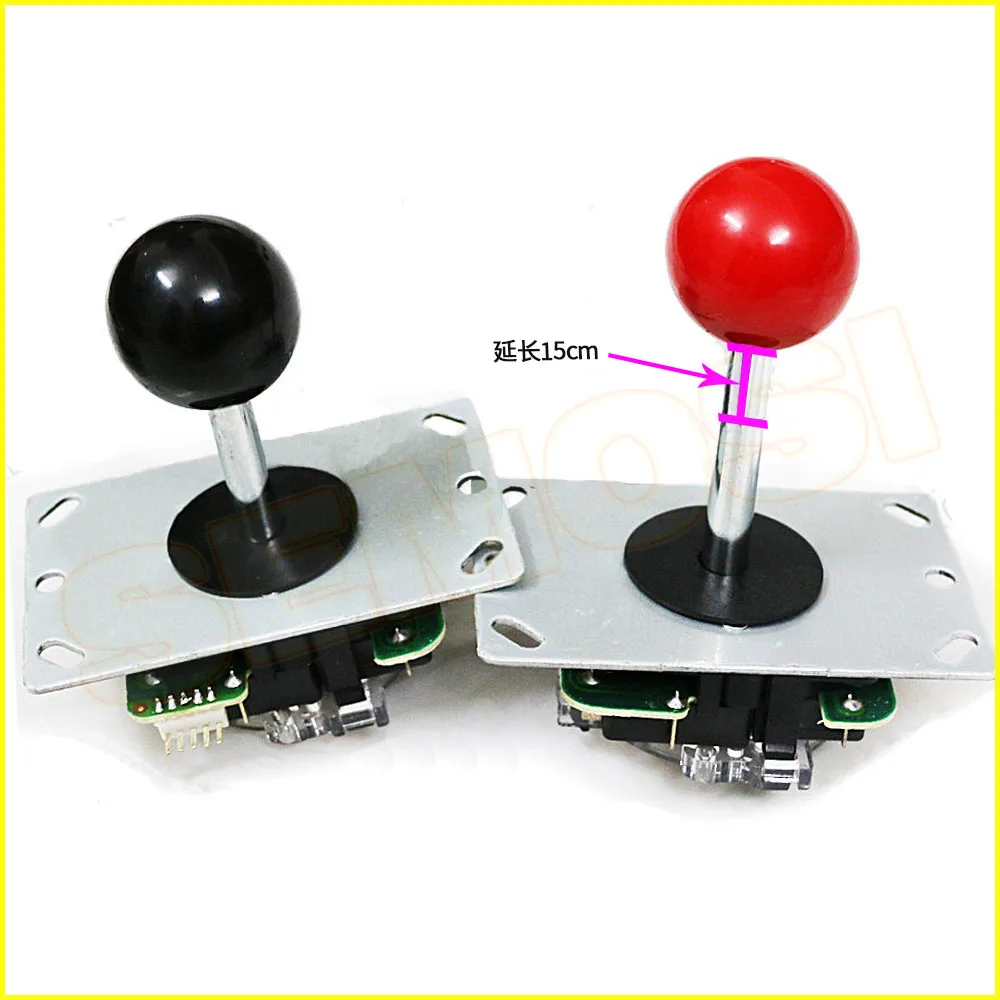 2 шт. удлинитель вала аркадного джойстика 1 5 см стержня для Sanwa Zippy|Игры с монетами|