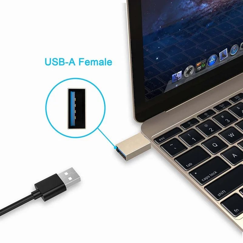 Адаптер Ascromy USB C к 3 1 OTG для Google Pixel xl LG G6 MacBook Huawei P9 P10 Plus honor 8 nova Nexus 6p 5X кабель Type c |