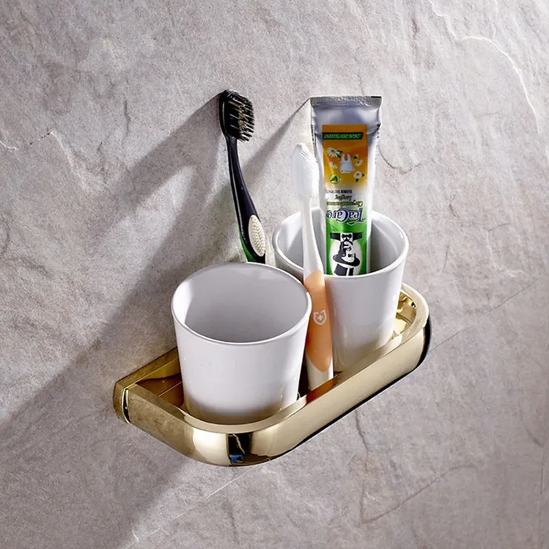 Бесплатная доставка европейские Роскошные позолоченные аксессуары для ванной