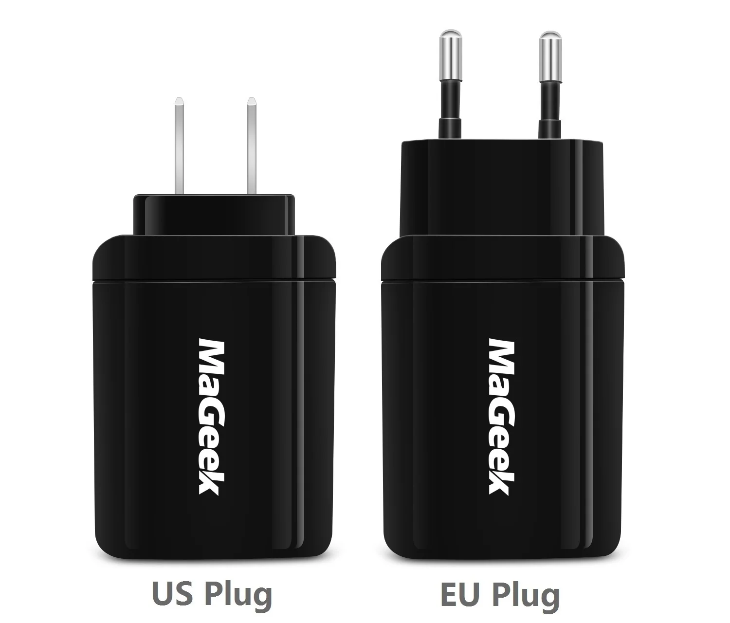 MaGeek 5V2. 4A двойной USB зарядное устройство Быстрая зарядка для телефона портативное зарядное устройство для iPhone зарядное устройство