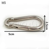 5cm st003b rope hook screw lock galvanized insurance clasp outdoor multi function key backpack hang connect buckle sell at aloss