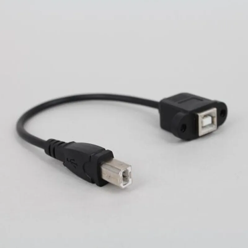 Кабель удлинитель для передачи данных USB 2 0 Тип B штекер гнездо M/F Панельное