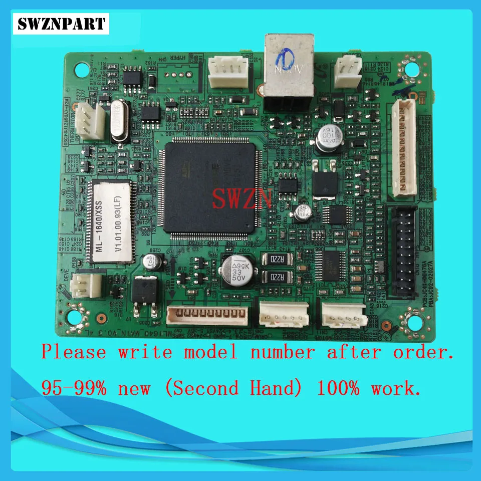 Плата формата для samsung ML-1640 ML 1640 ML1640 материнская плата