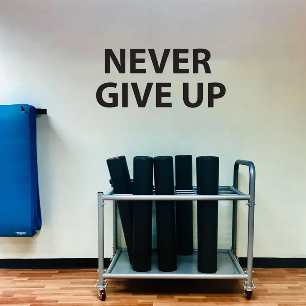 Тренажерный зал виниловые наклейки на стену дизайн идея офис классный декор