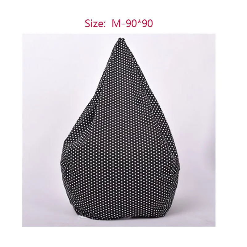 M-90X90CM Специальная, Кресло-мешок, чехол для дивана, без наполнителя, шезлонги, ленивый чехол для дивана, для гостиничной спальни - Цвет: M-90X90CM
