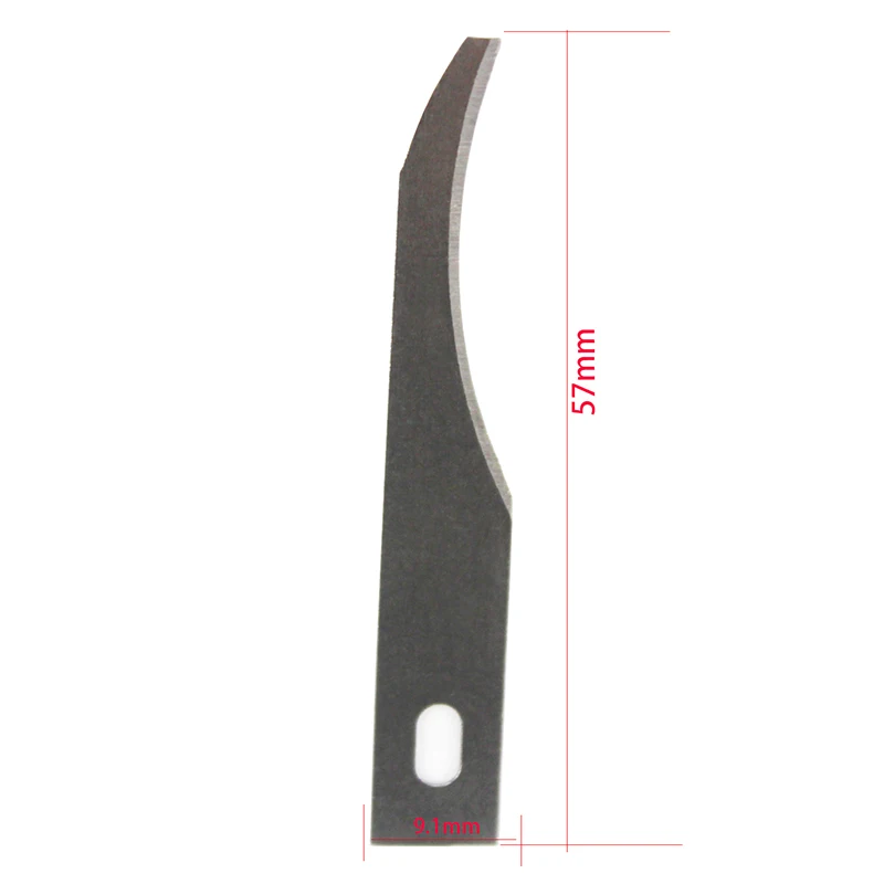 DIY Hand Tool Concave Edge SK5 Knife Blade for Model Repairing Art Craft Work Carving Cutting Scoring-10 PCS | Инструменты