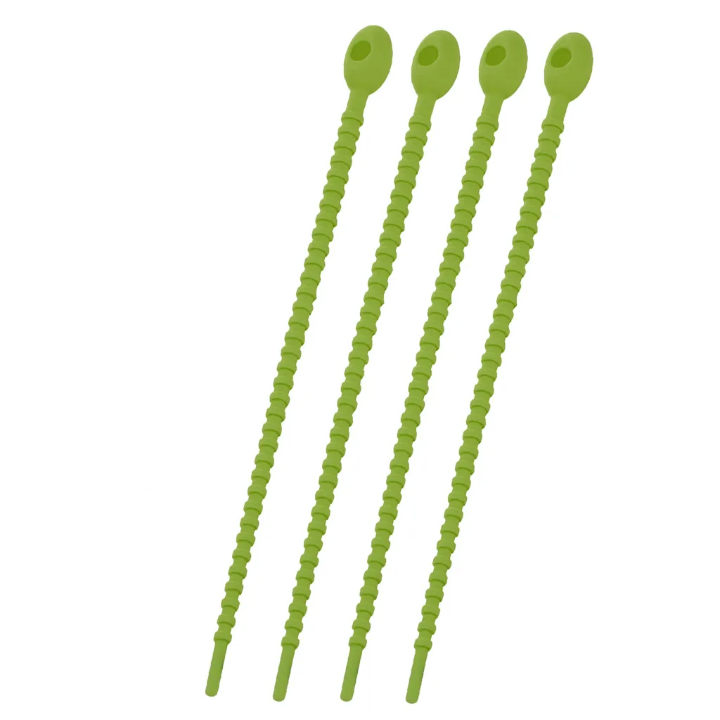 4 шт. многоразовые силиконовые органайзеры для кабелей| |