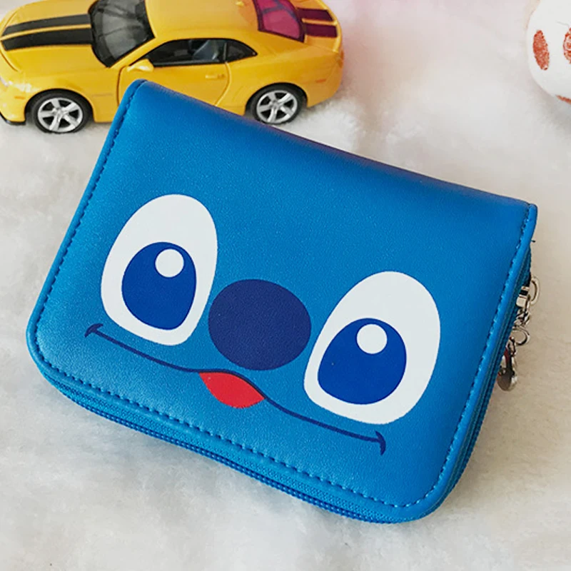 Дисней мультфильм Микки Маус печати кожаный кошелек женский клатч Сумки