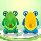 Детский туалетный писсуар Frog Baby горшок для мальчика, детский дорожный горшок, подставка для детей, вертикальный писсуар для младенцев, малышей, с настенным креплением