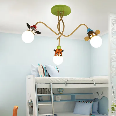 Детский Светильник модели животных мультфильм Жираф прекрасный лампы для