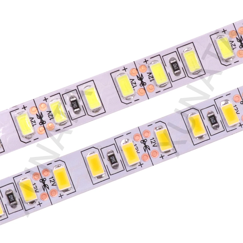 5 м/лот DC12V супер яркая СВЕТОДИОДНАЯ лента SMD 5630 неводонепроницаемая гибкая 120