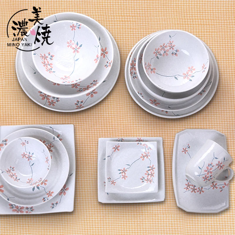 Мино сжечь импортируемых из Японии Сакура керамическая посуда плита бытовой