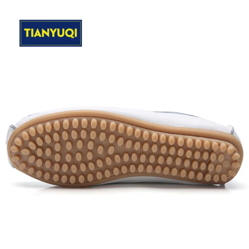TIANYUQI/женская теплая обувь на плоской подошве в горошек удобная повседневная |
