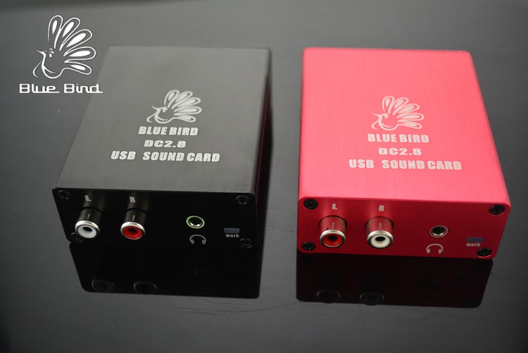 Синяя птица мини USB DAC 2.8 PCM2706 звуковая карта с наушников 3.5 мм разъем выход для пк