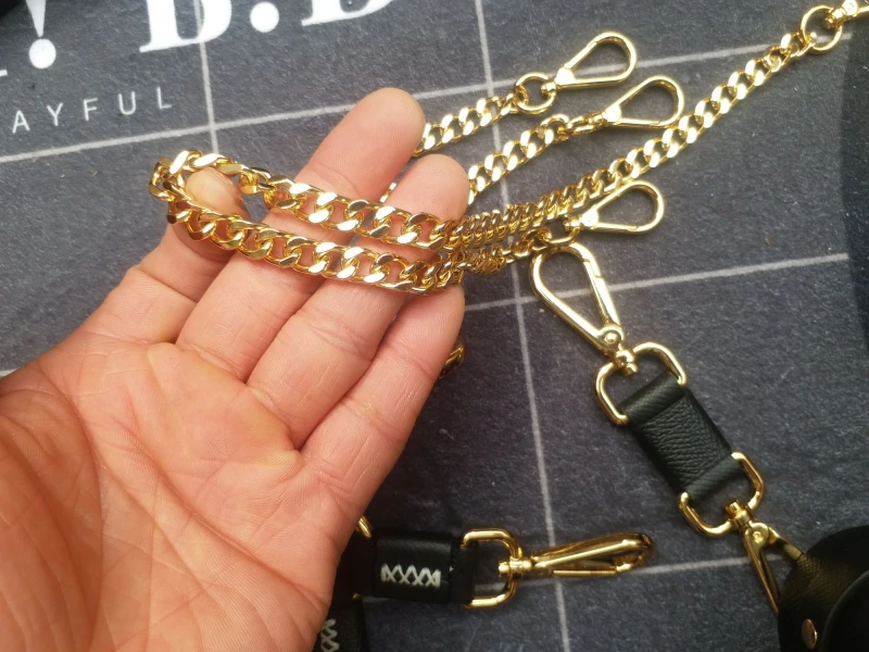 

Hogtie Kit Bondage Real Leather Wrist Cuff Ankle Cuff Eye Patch Blindfold Metal Leash Chain Choker O-Ring Hogtie Connector Hook