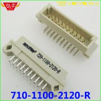 364 DIN41612 DIN разъем 710-3100-3264-S 2*32P 64PIN женские прямые шпильки Европейская розетка 9001-12641coola NEXTRON outpin