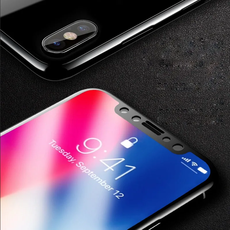 5D изогнутое закаленное стекло для iPhone 6 7 Защита экрана s 8 Plus 6s X на Защитное Стекло