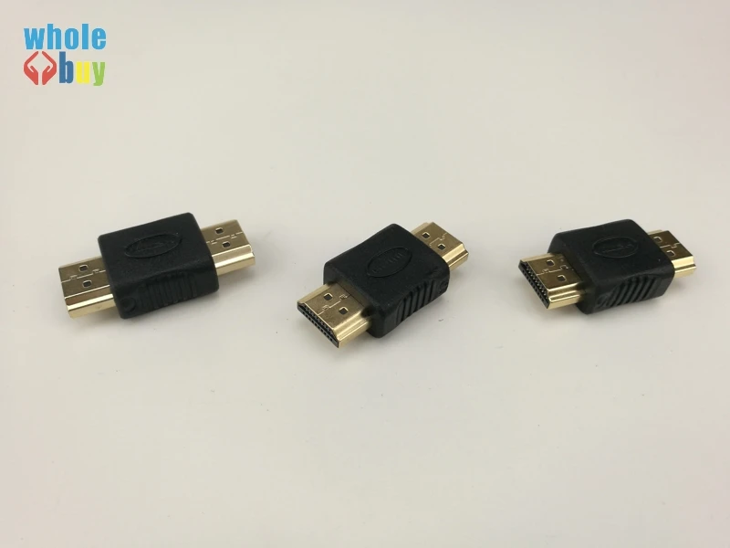 100 шт./лот Переходник HDMI штекер соединитель конвертер для HDTV проектора ноутбука