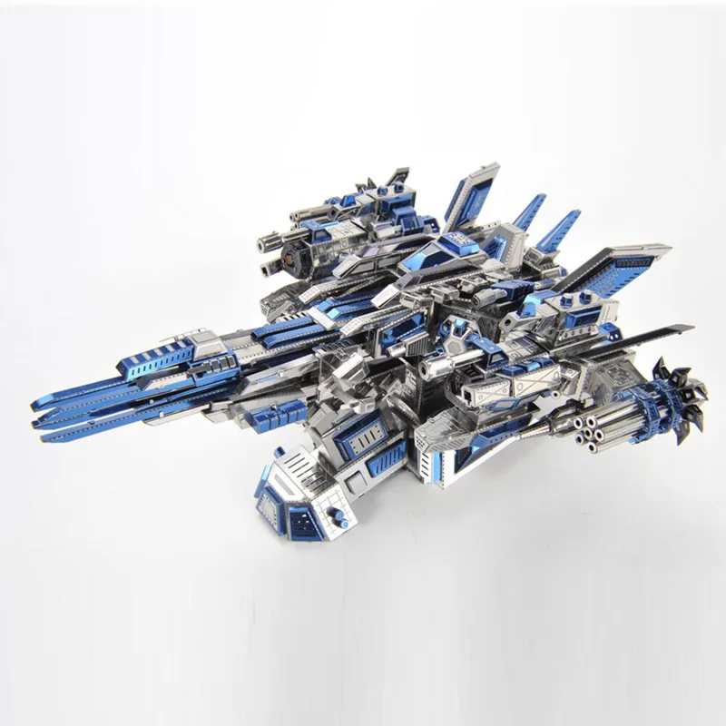 

Microworld механический пилот 1 космический корабль 3D металлический пазл DIY сборные модели наборы Лазерная вырезка головоломки игрушки D030