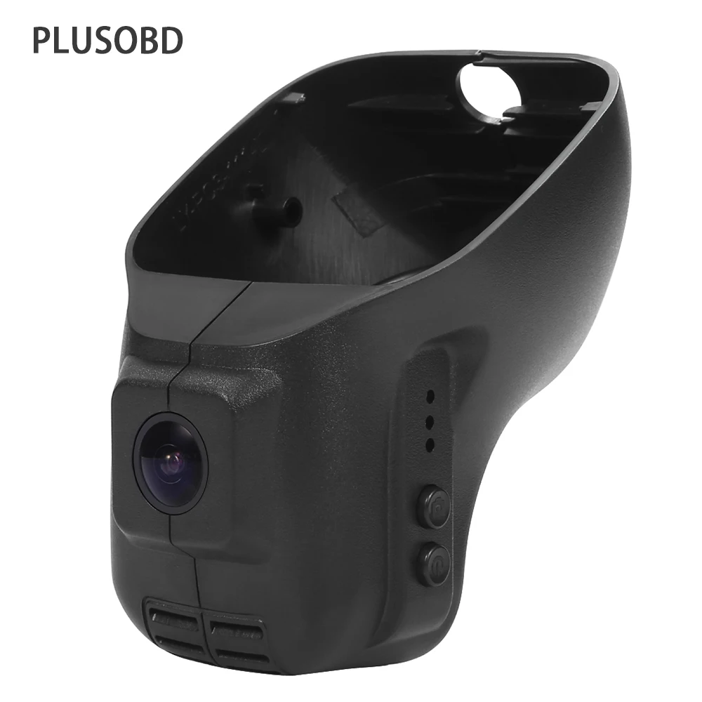 Автомобильный видеорегистратор PLUSOBD HD 1080P Wi Fi для Porsche Cayenne угол 170 градусов Android IOS