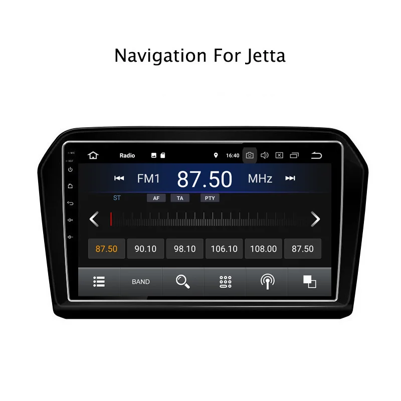 9 &quot2G ram 16G rom Android 8 1 автомобильный DVD мультимедийный плеер для VW Jetta 2013-2017 gps