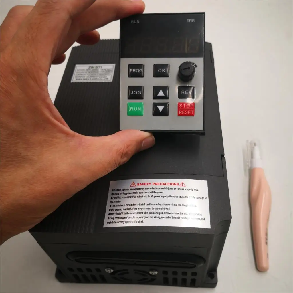 VFD Инвертор VFD 220 кВт/кВт преобразователь частоты ZW-BT1 3P в выходной Частотный преобразователь VFD частотно-регулируемый привод