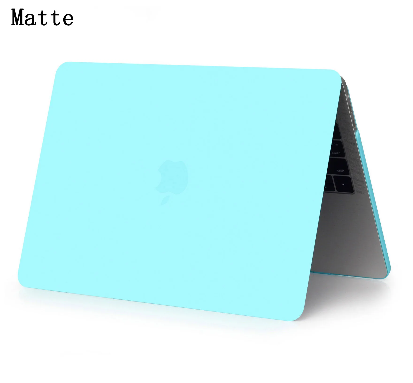 Matte shi Blue Модный Индивидуальный чехол для ноутбука MacBook Air 13 Pro 13 retina 11,6 12 13,3 15,4 дюймов с сенсорной панелью ID A1932 - Цвет: Matte shi Blue