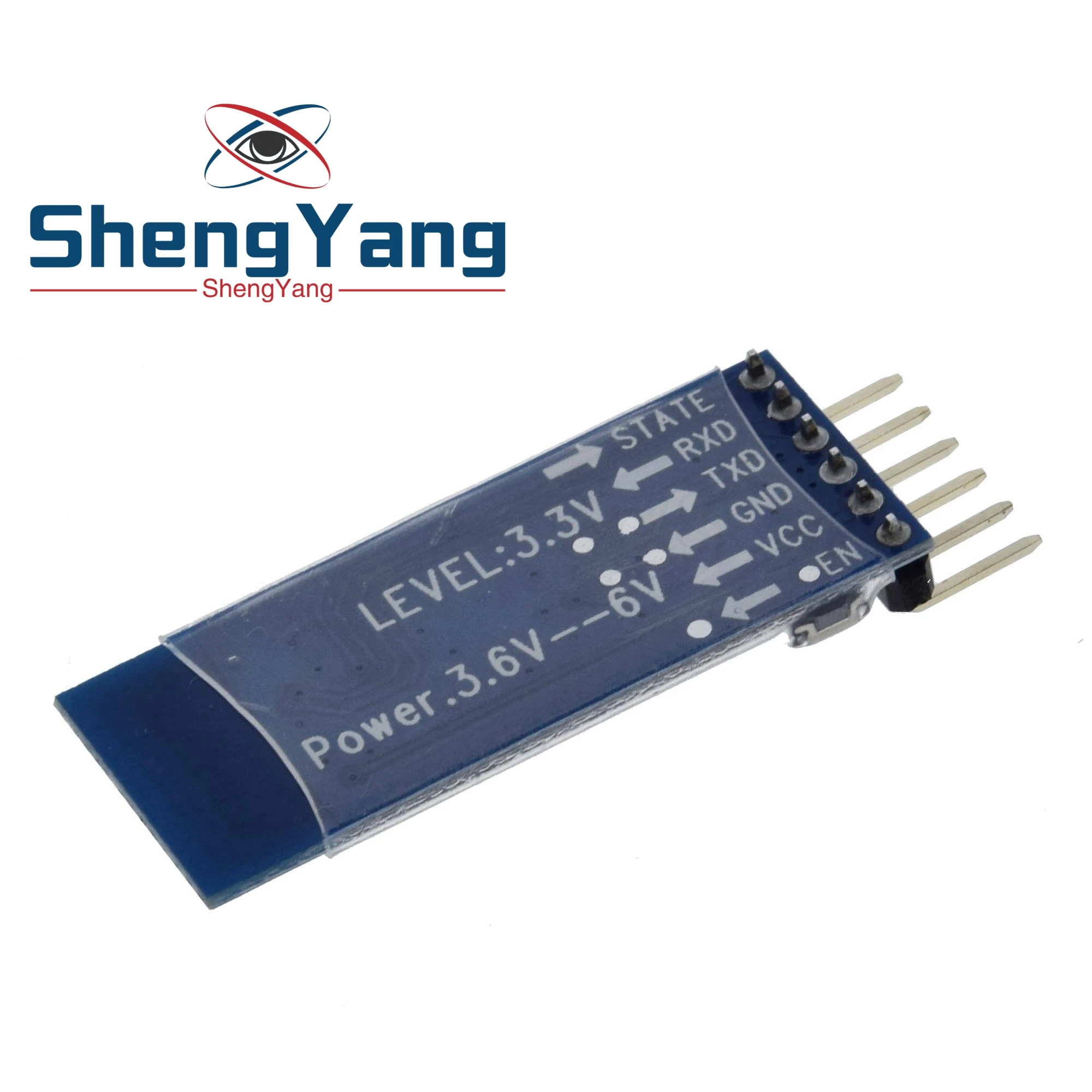 1 шт. ShengYang HC-05 модуль приемопередатчика Bluetooth 2,4G RF беспроводной промышленный модуль Bluetooth RS232/конвертер TTL в UART