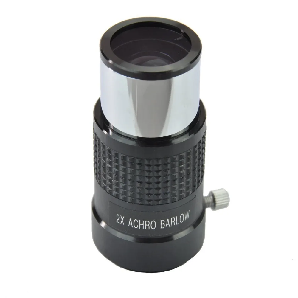 1 25 дюймов 2x Achromatic T адаптер/Барлоу объектив для Newtonian телескоп DSLR камеры и других Т