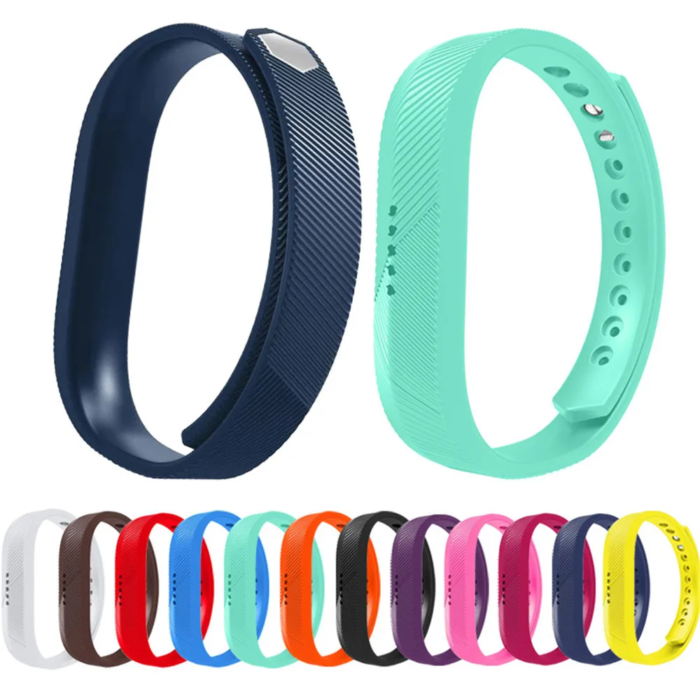 Мягкий силиконовый ремешок на запястье для Fitbit Flex 2 спортивный умный Браслет сменный Браслет S трекер активности аксессуары