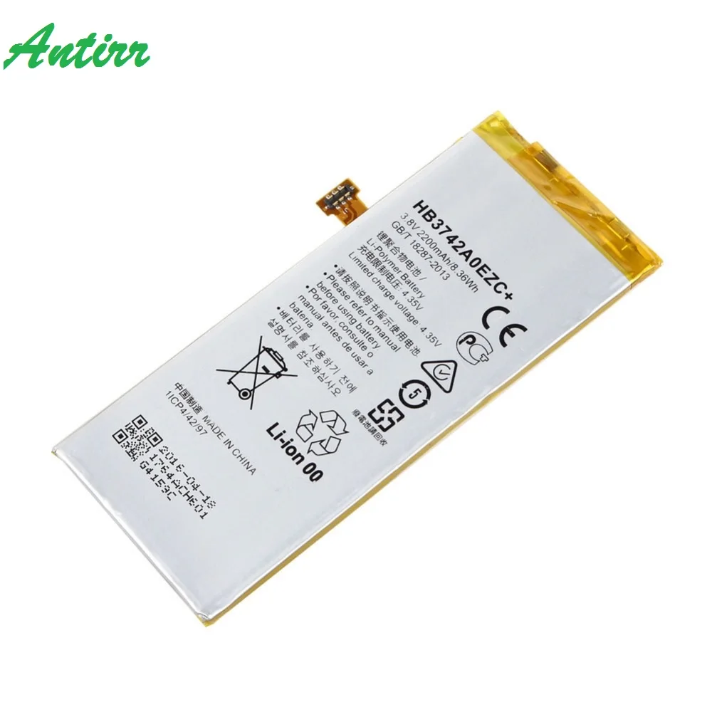 Сменный аккумулятор для Huawei P8 Lite литий полимерный 3 8 В 2200 мАч Ascend HB3742A0EZC + #20|battery for