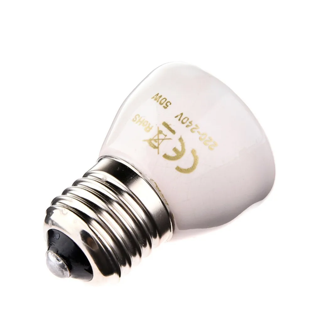 Белый E27 25 Вт 50 Вт 75 Вт 100 Вт маленький мини Дальний Инфракрасный Керамический Излучатель тепло ing светильник лампа для домашних животных рептилий 220-240 В