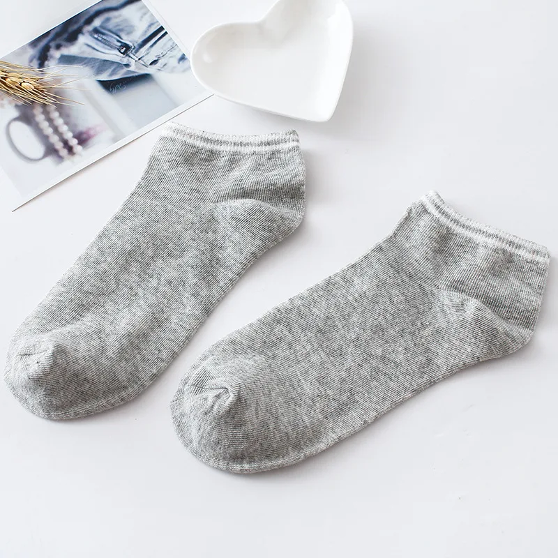 Носки женские хлопковые карамельных цветов повседневные Качественные короткие