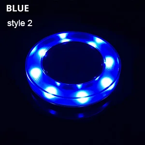 Upgrade blue Обновленный Солнечный подземный светильник 8 Светодиодный светильник на солнечной батарее, светильник для заземления, светильник для сада, декор для улицы - Испускаемый цвет: Upgrade blue
