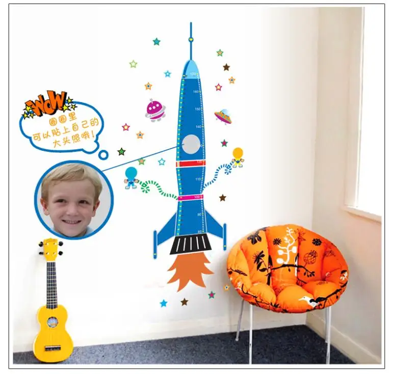 Настенная Наклейка для детской комнаты 58*160 см|height wall sticker|sticker for kids roomwall stickers |