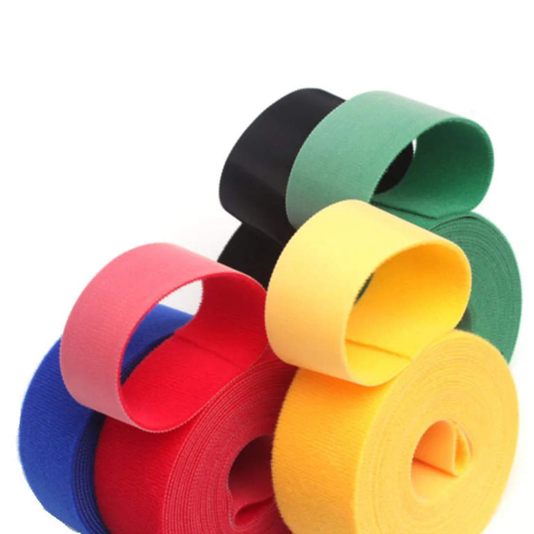 Многоцветная застежка многоразовая волшебная лента крюк силовая проволочная