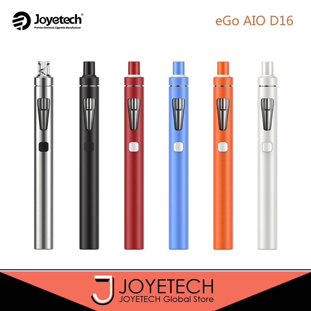 Joyetech эго AIO D16 Starter Mod и распылитель Vape комплект электронной сигареты 2 мл Танк 1500 mAh